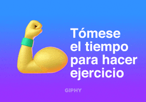 Tomese El Tiempo Para Hacer Ejercicio GIF by GIPHY Cares