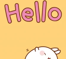 Day Hello GIF by Molang
