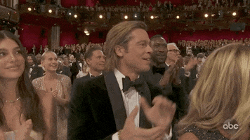 Brad Pitt Oscars GIF by The Academy Awards