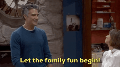 Lets Go Family Fun GIF by CBS - Find & Share on GIPHY