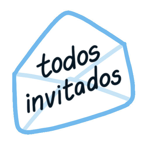 Todos Invitados Sticker by Vero Rodriguez