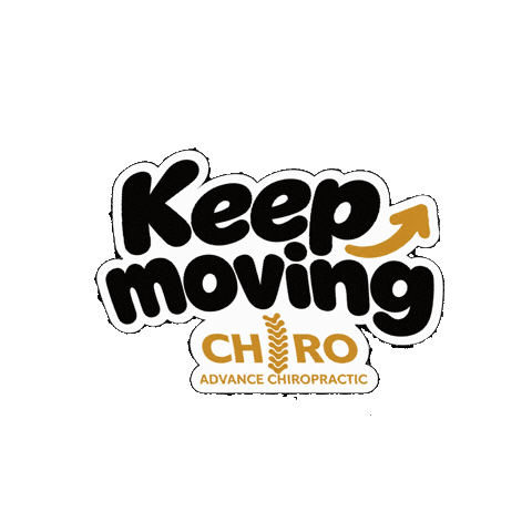 Keep Moving Sticker