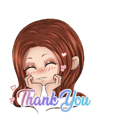 Thanks Kiss Sticker