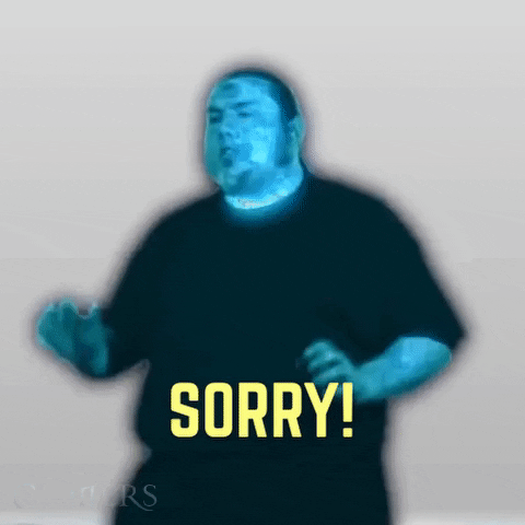 Sorry Zombieorpheus GIF by zoefannet