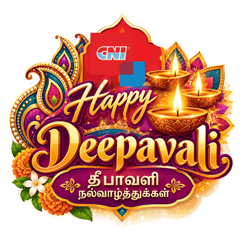 Indian Tamil Sticker by CNI