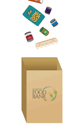 Edmonton's Food Bank Sticker