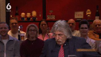 Johan Derksen Vi GIF by Vandaag Inside