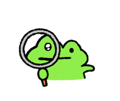 Doodle Frog Sticker