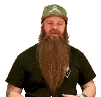 Braw Beard Sticker