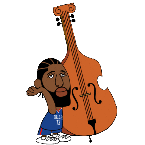 Animation Basketball Sticker