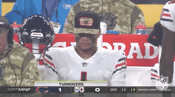 Sitting Chicago Bears GIF by NFL