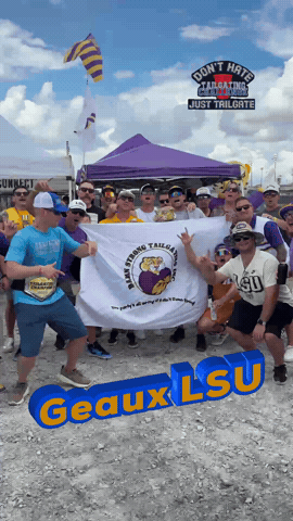Lsu Tigers GIF by Tailgating Challenge