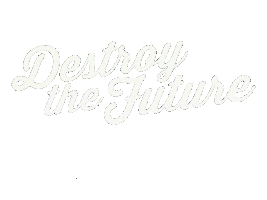 Pottzblitz destroy no future pottzblitz pottzo Sticker