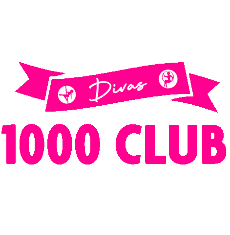 1000 Club Sticker by Pole & Aerial Divas