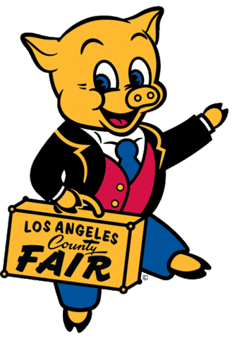 LA County Fair Sticker