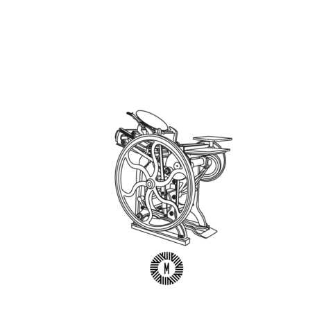 Monograma Estudio de Impresión Sticker