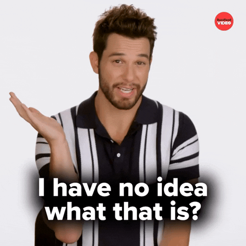 Skylar Astin I Have No Idea What That Is GIF by BuzzFeed