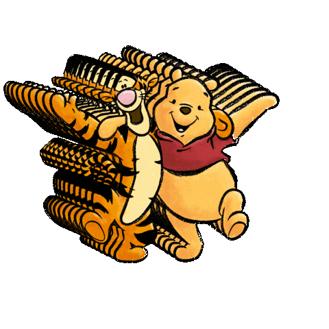 Tigger Sticker by Winnie The Pooh