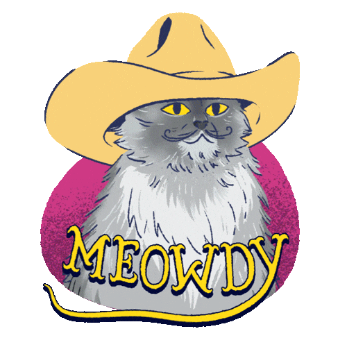 Cat Hello Sticker by MUTI