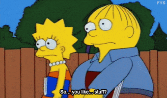 The Simpsons Dating GIF