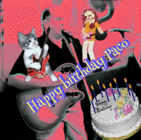 Happy Birthday Paco GIF