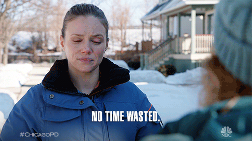 No Time Wasted GIF by One Chicago - Find & Share on GIPHY