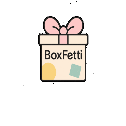 Boxfetti Sticker