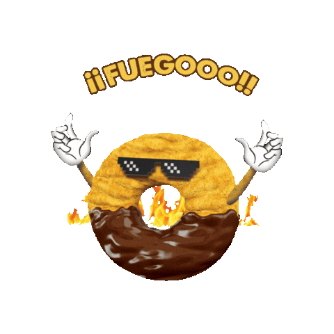 Fuego Sticker by Galletas Pícaras