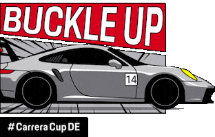 Launch Control Car Sticker by Porsche Carrera Cup Deutschland