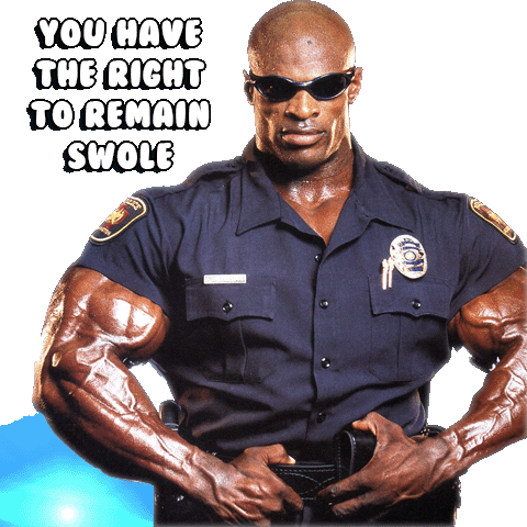 Ronnie Coleman Sticker by Ronnie Coleman Signature Series