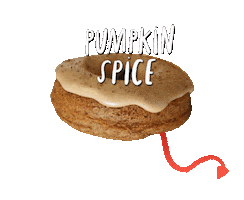 Pumpkin Donuts Sticker by SDCM Restaurants