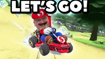 Lets Go Race GIF by Sound FX