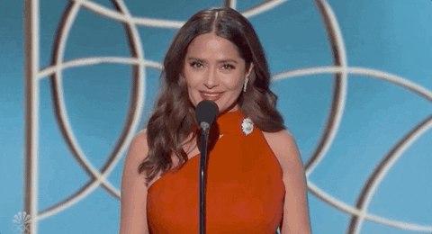 Salma Hayek GIF by Golden Globes - Find & Share on GIPHY