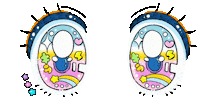 Eyes Mog Sticker