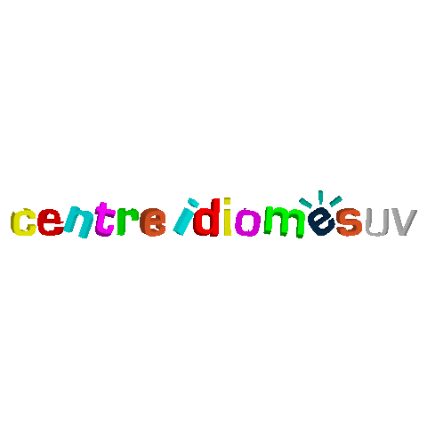 Centre d'idiomes UV Sticker
