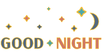 Good Night Sticker
