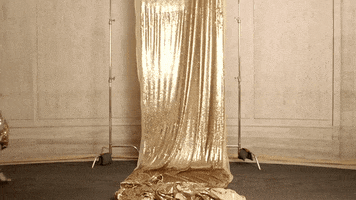 NOVAOCTO fashion womens clothing oscar de la renta gold dress GIF