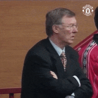 Happy Sir Alex GIF by Manchester United