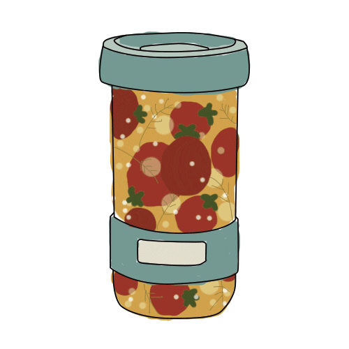 Vegan Veggie Sticker by Lekue