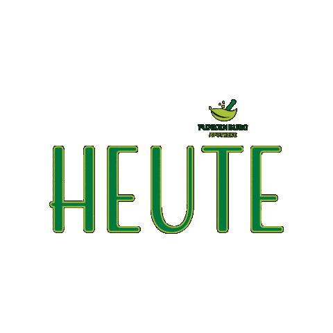 Heute Sticker by Funkenburgapotheke