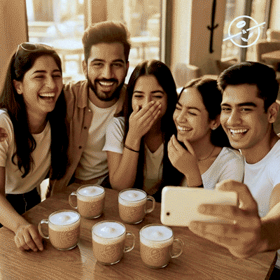 Latte Lol GIF by The Coffee Bean & Tea Leaf® - India
