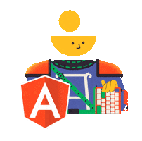 Programming Working Sticker by WeAreDevelopers