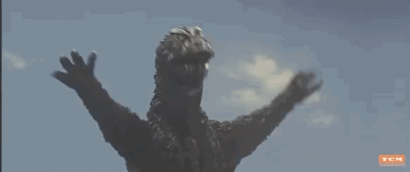 Lets Go Godzilla GIF by Turner Classic Movies - Find & Share on GIPHY