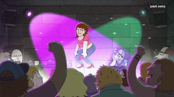 Dance Party Yolo GIF by Adult Swim