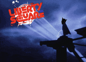 LibertySquareHQ batman robo bat signal liberty square GIF