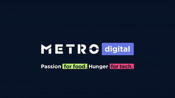 – Passion for food. Hunger for tech.