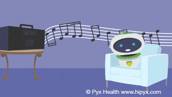 Robot Relaxing GIF by Pyx Health
