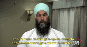 news justin trudeau you are loved jagmeet singh you have worth GIF