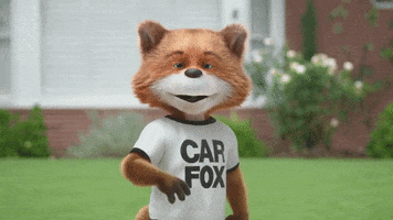 CARFAX happy mascot auto commercial GIF