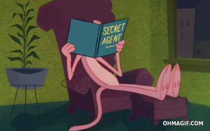 read pink panther GIF